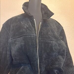 Guess Black Velvet Jacket